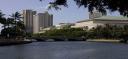 Convention Center from the Ala Wai promenade